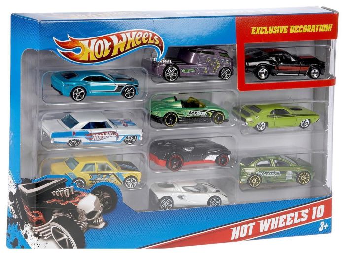 Set of 10 cars Hot Wheels