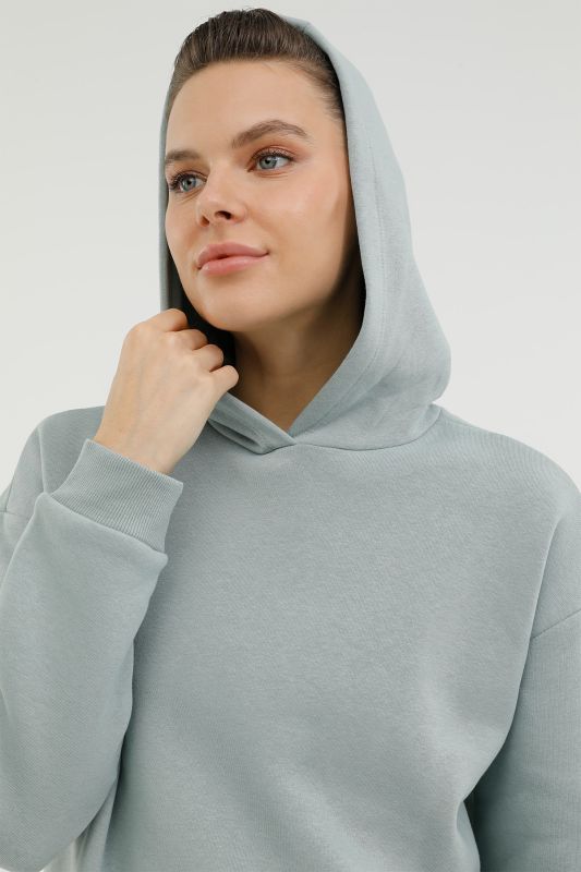 W-SDK240 RACHEL BACK PRIN A MINT Women's Sweatshirt