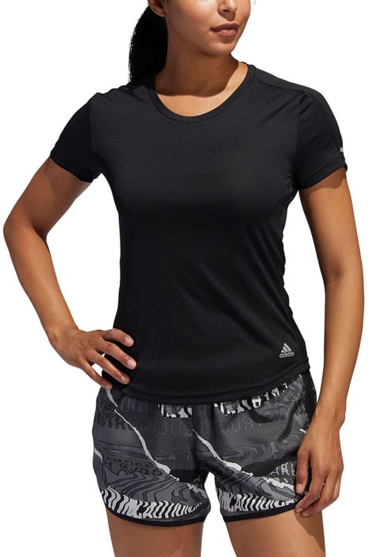 RUN IT TEE W Black Women's Short Sleeve T-Shirt