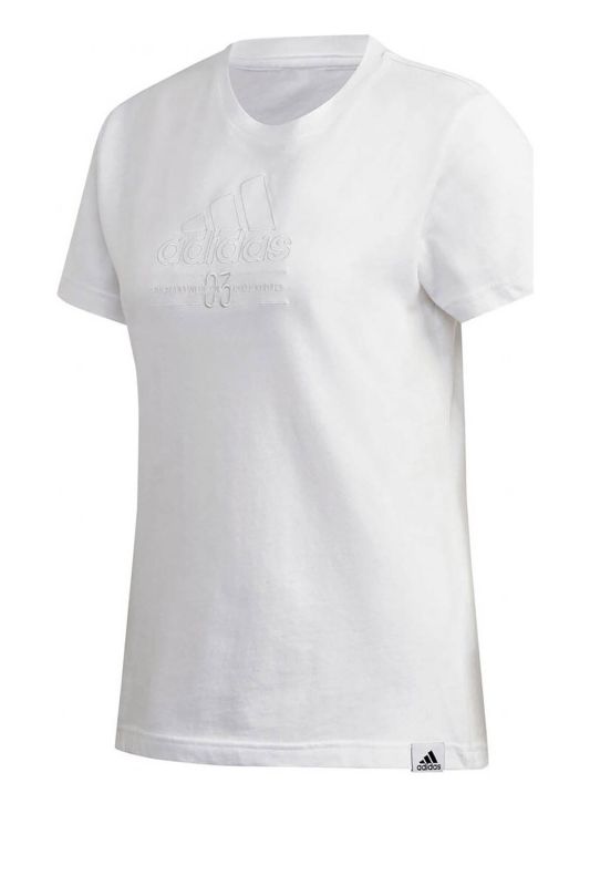 W BB T White Women's Short Sleeve T-Shirt