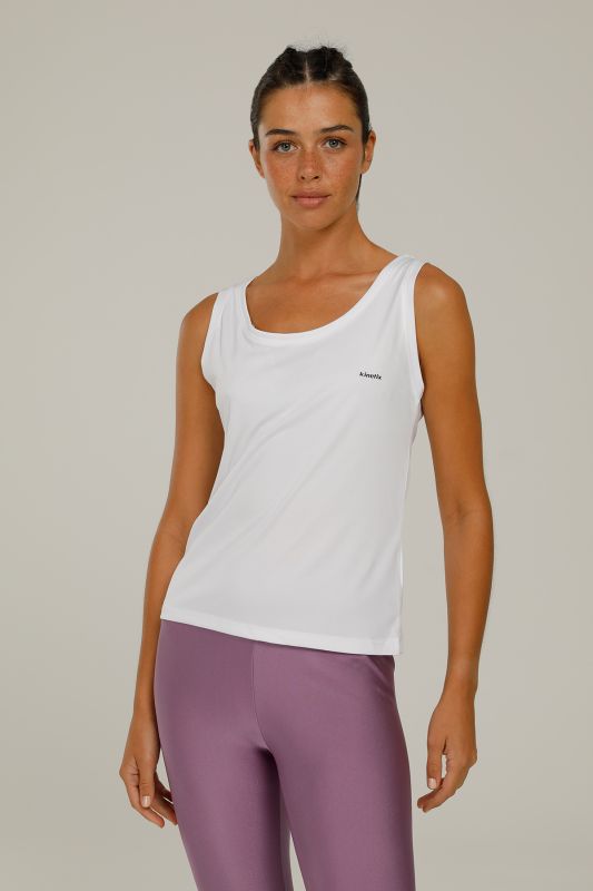 SN232 BASIC PES TANK TOP White Women's Tank Top