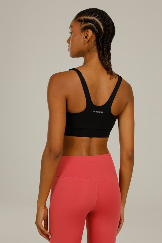 CT1004 NOVA SPORTS BRA 2F Black Women Bra