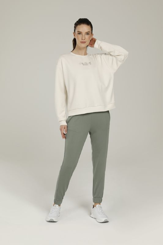 CT695 CAMILA JOGGER 2FX PASTEL HAKI Women's Sweatpants