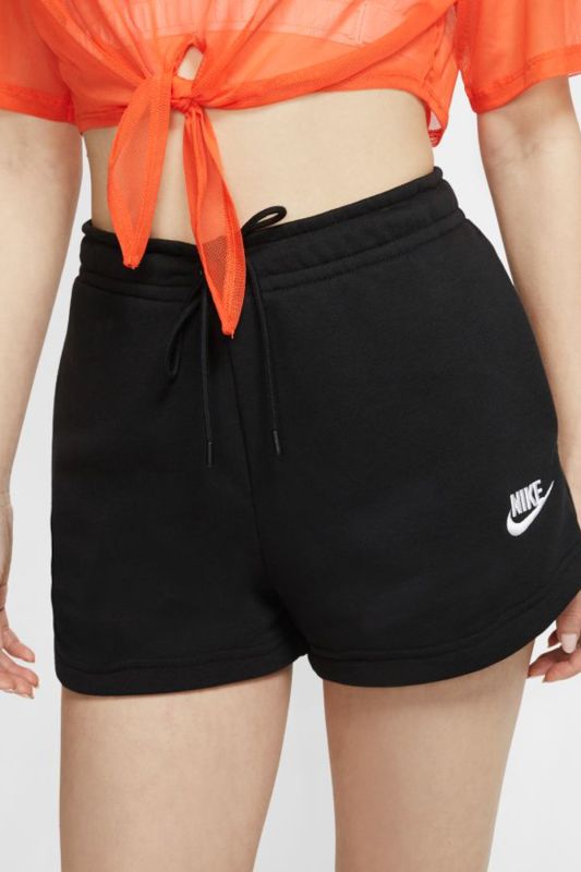 W NSW ESSNTL FLC HR SHORT Black Women's Shorts