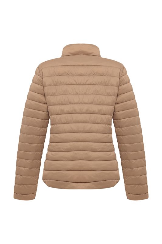 W-SN28 BASIC PADDED COAT Camel Women Coat