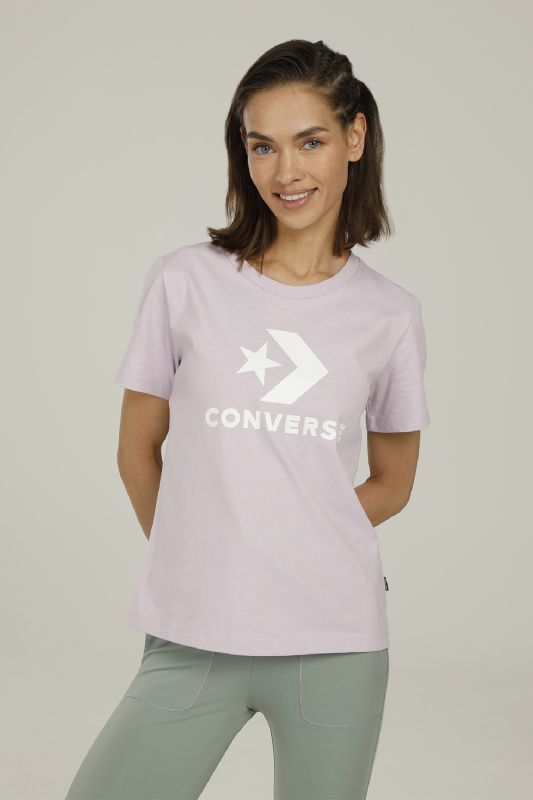 STAR CHEVRON Pink Women's Short Sleeve T-Shirt