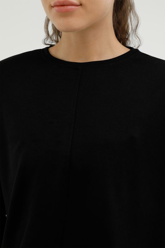 W-SD603 LIVA SWEATSHIRT 2 Black Women's Sweatshirt