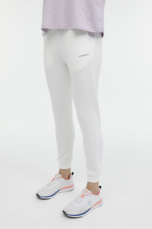 W-CT133 BASIC JOGGER 3FX Ecru Women's Sweatpants