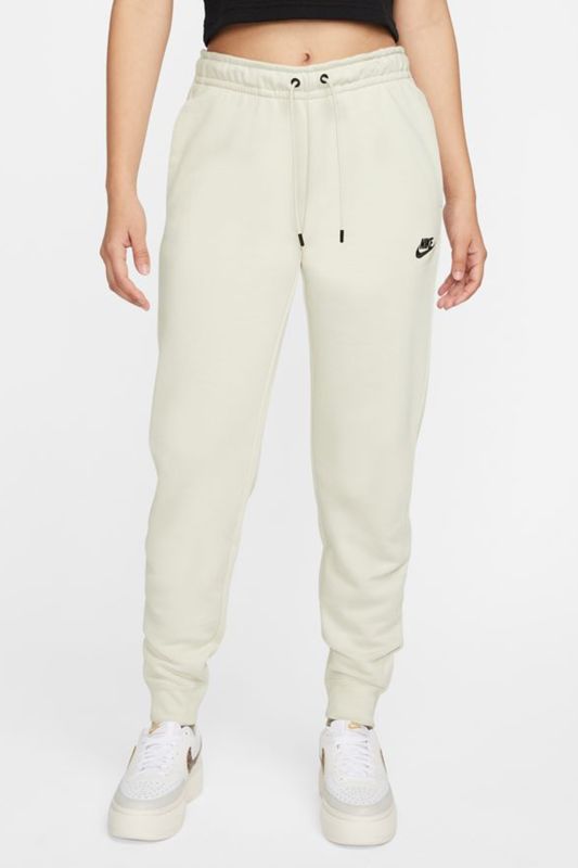 W NSW ESSNTL PANT REG FLC Beige Women's Sweatpants