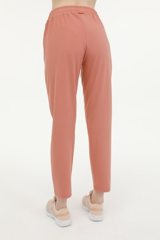 W-SN537 BASIC PES TRACK P Rose Dried Women's Sweatpants