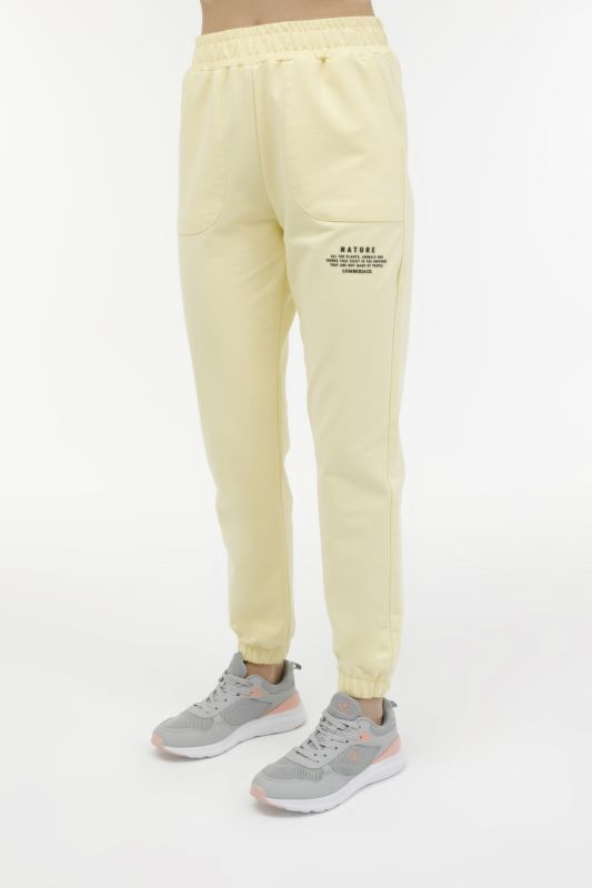 WL ANNA 22CT1170 3FX Yellow Women's Sweatpants