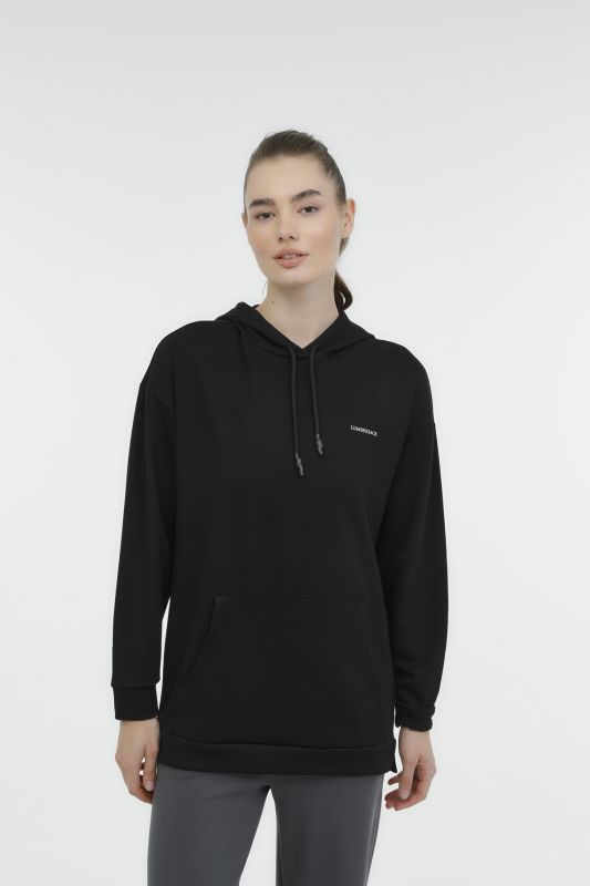 WL LUNA 17CT664 3FX Black Women's Sweatshirt