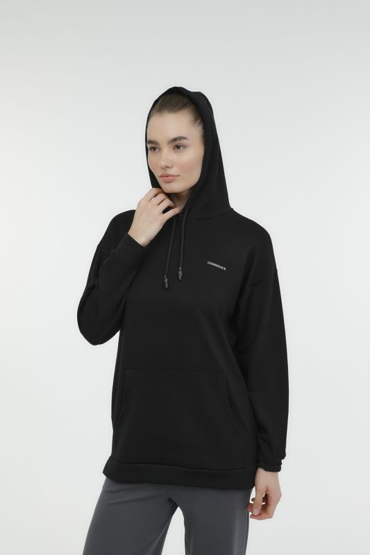 WL LUNA 17CT664 3FX Black Women's Sweatshirt