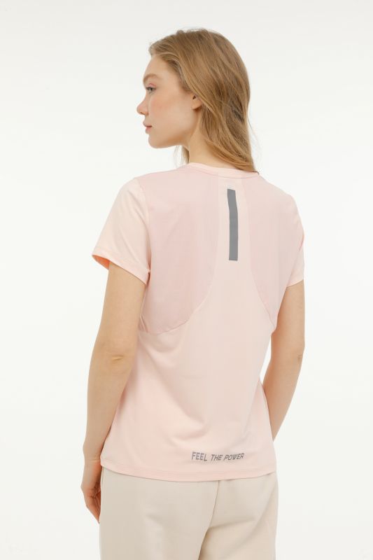 WL FIONA 11PE47 3FX Pink Women's Short Sleeve T-Shirt