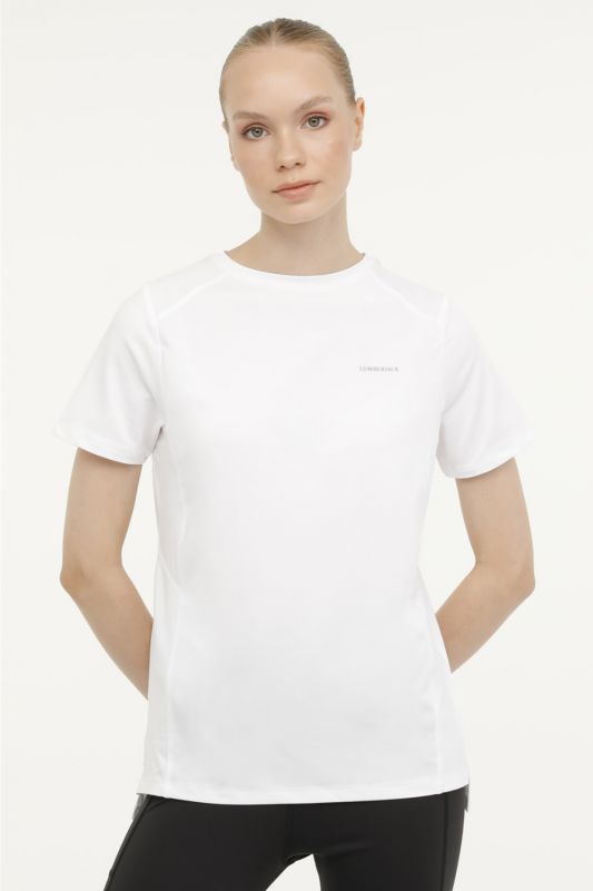 WL FLOR 11PE39 3FX White Women's Short Sleeve T-Shirt