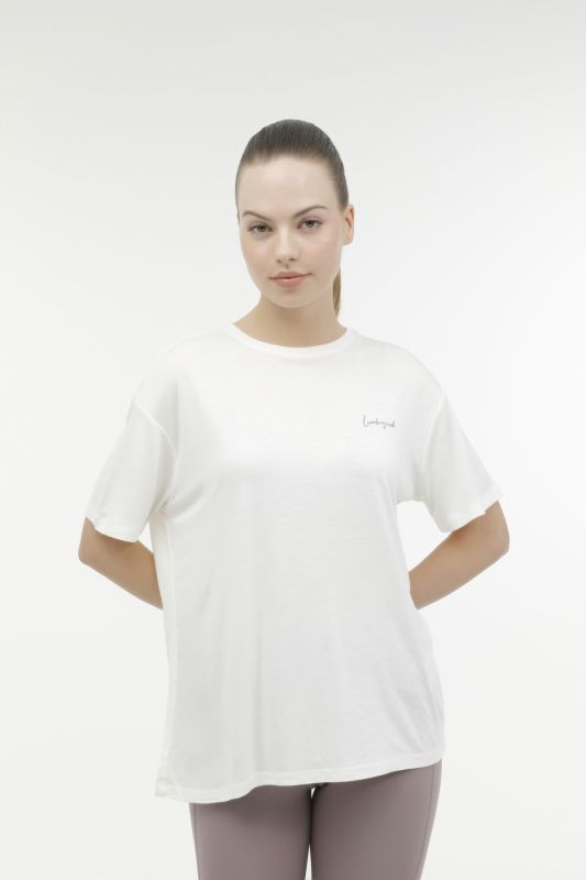 WL CALI 11LAM104 3FX White Women's Short Sleeve T-Shirt