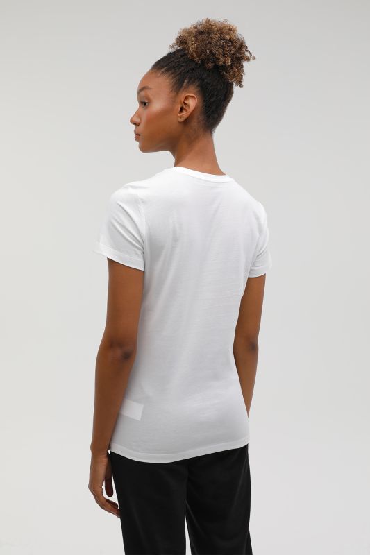 BPPO-000168 BLANK BASE - White Women's Short Sleeve T-Shirt