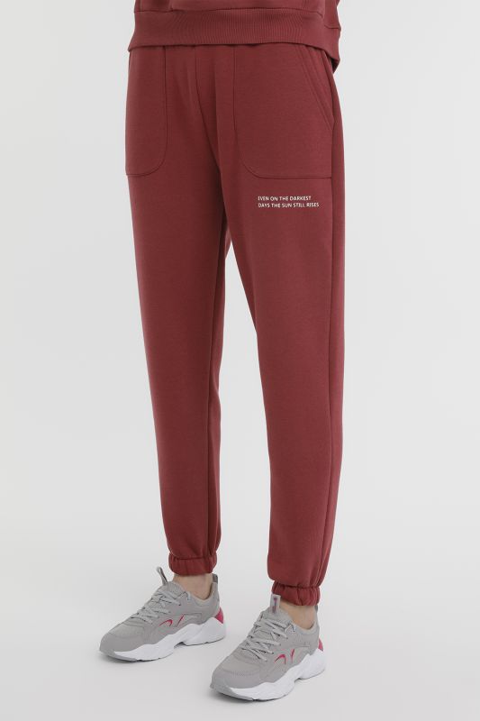 WB MARCIA 22 3PR PASTEL BORDO Women's Sweatpants