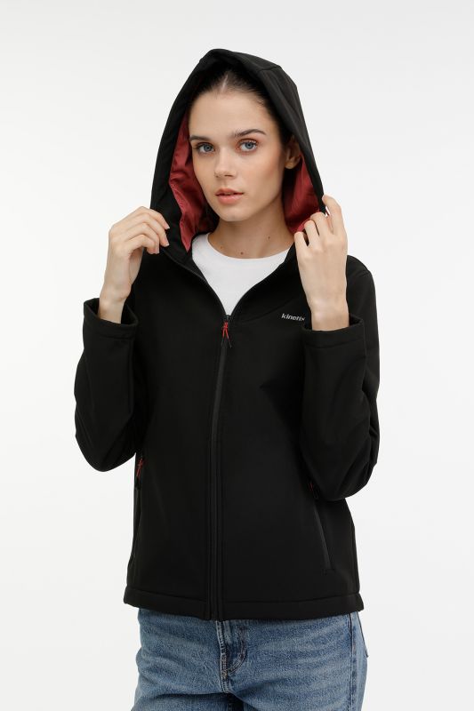 WB BASIC 5GF748 3PR Black Women's Softshell