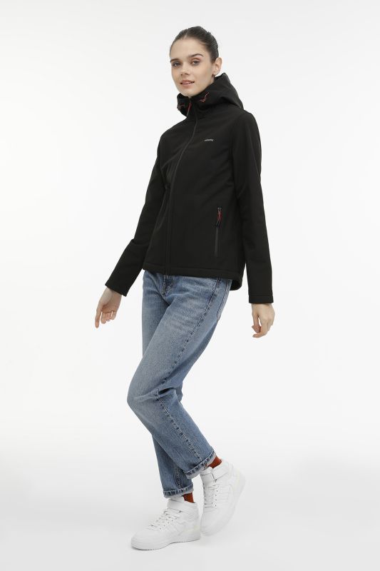 WB BASIC 5GF748 3PR Black Women's Softshell