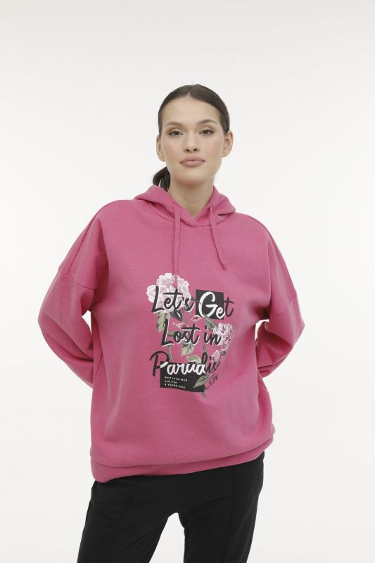 WL LAYLA 17GF83 3PR Pink Women's Sweatshirt