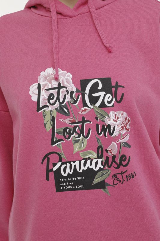 WL LAYLA 17GF83 3PR Pink Women's Sweatshirt