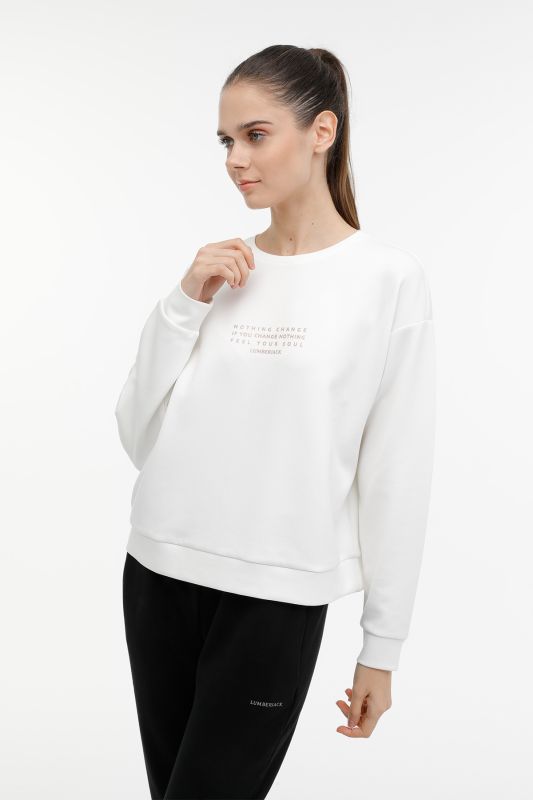 WL CARLA-B 16 3PR Ecru Women's Sweatshirt