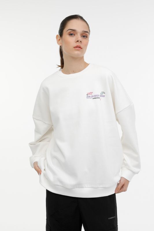 WL TINA-B 16ES213 3PR Ecru Women's Sweatshirt