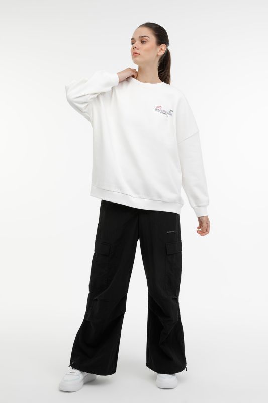 WL TINA-B 16ES213 3PR Ecru Women's Sweatshirt