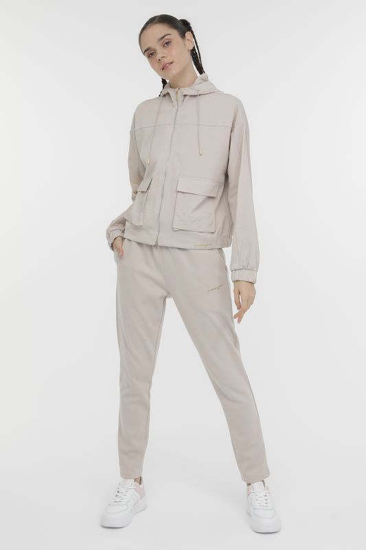 WL MABEL 18ES120 3PR Beige Women's Tracksuit