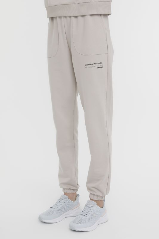 WL ANNA 22CT1170 3PR Beige Women's Sweatpants