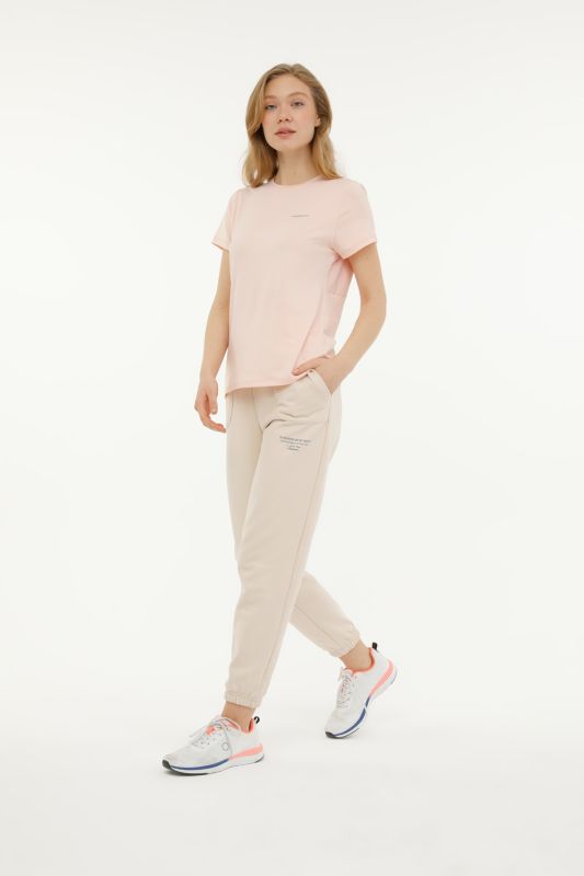 WL ANNA 22CT1170 3PR Beige Women's Sweatpants