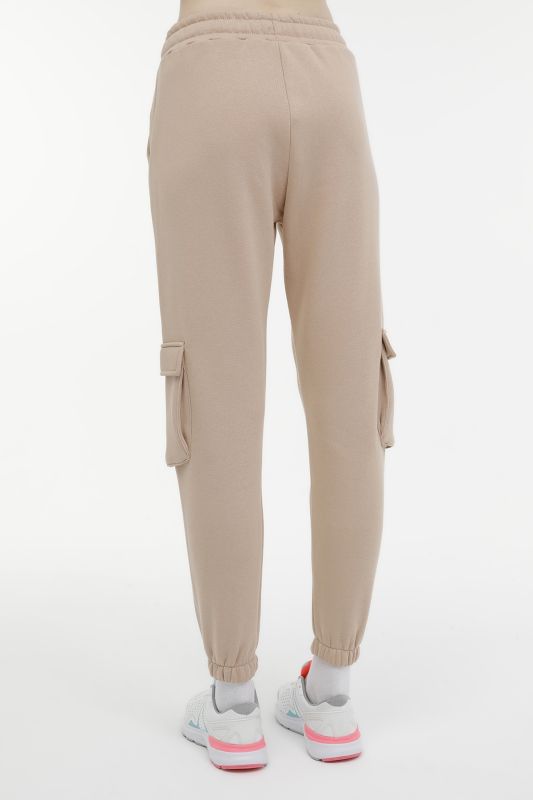 WL RACHEL KG 22SDK303 3PR Beige Women's Sweatpants