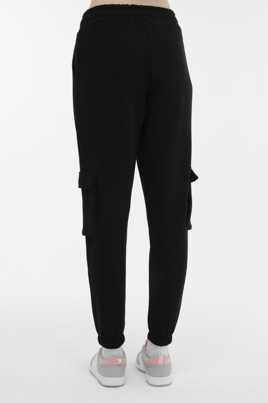 WL RACHEL KG 22SDK303 3PR Black Women's Sweatpants