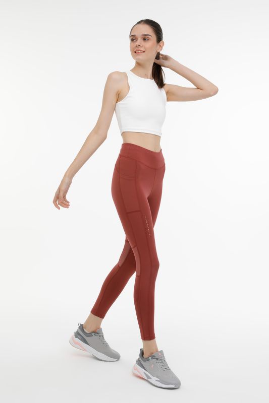 WL FIONA 26PE41 3FX PASTEL BORDO Women's Leggings