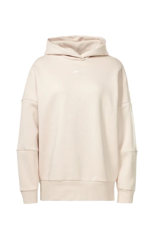 LUX OVERSIZED HOODIE Ecru Women's Sweatshirt