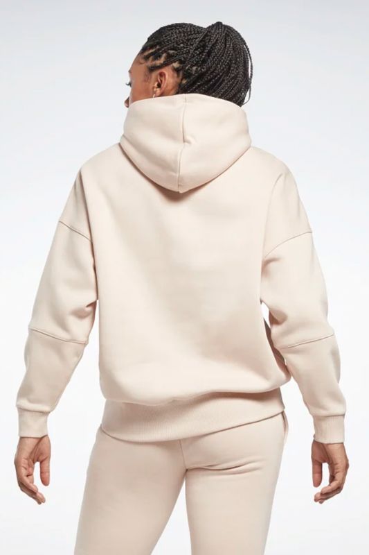 LUX OVERSIZED HOODIE Ecru Women's Sweatshirt