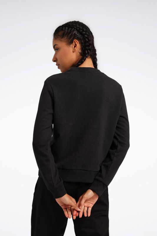 RI SL FT CREW Black Women's Sweatshirt