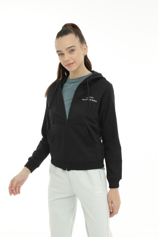 WB AURA BSC 18OV85 3PR Black Women's Tracksuit