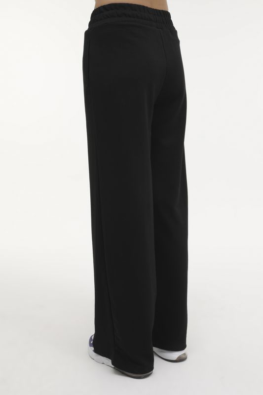 WB WIDELEG 22FN93 4FX Black Women's Sweatpants