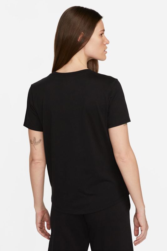 W NSW TEE ESSNTL ICN FTRA Black Women's Short Sleeve T-Shirt