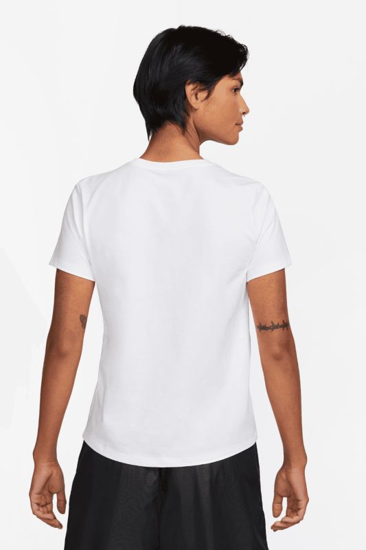 W NSW TEE ESSNTL ICN FTRA White Women's Short Sleeve T-Shirt