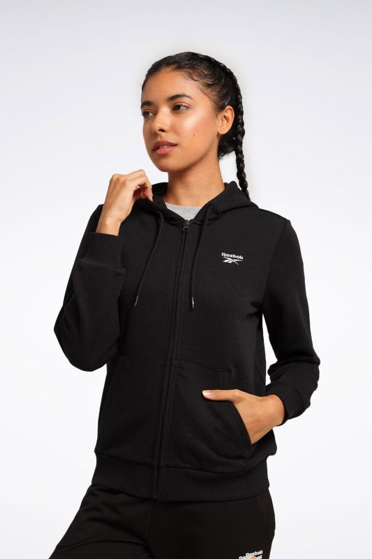 RI SL FRENCH TERRY FZ Black Women's Tracksuit