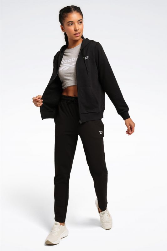 RI SL FRENCH TERRY FZ Black Women's Tracksuit