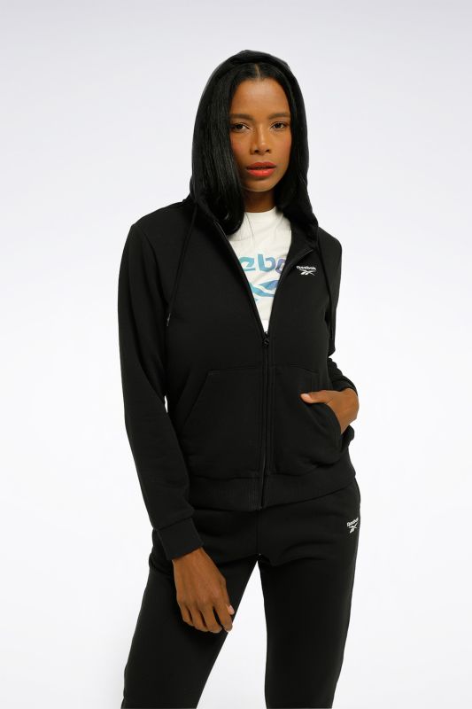 RI SL FRENCH TERRY FZ Black Women's Tracksuit