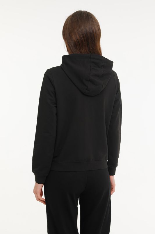 W-GRIS FZ HOODIE 4FX Black Women's Tracksuit