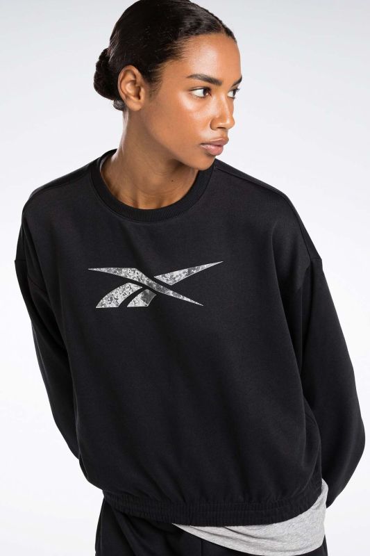 MODERN SAFARI COVERUP Black Women's Sweatshirt