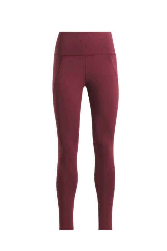 LUX HIGH WAISTED TIGHT Burgundy Women's Leggings