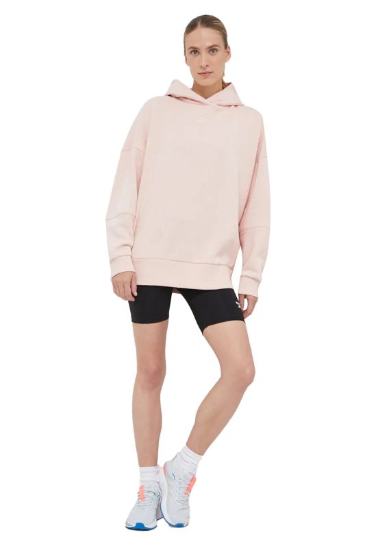 LUX OVERSIZED HOODIE Pink Women's Sweatshirt