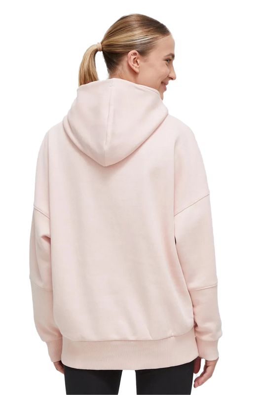 LUX OVERSIZED HOODIE Pink Women's Sweatshirt